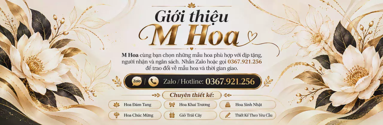 Ảnh bìa Shop hoa tươi Xã Yên Thành Nghệ An - Chăm chút món quà từ sắc hoa
